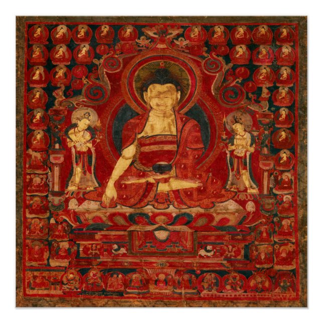 Buddha Shakyamuni as Lord of the Munis  Poster (Front)