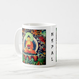Buddha Shakyamuni - The Himalayas, Dharma Coffee Mug