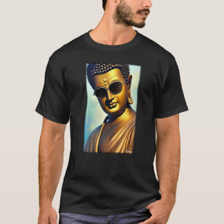 Buddha Siddhartha Gautama Sunglasses Religion Indi T-Shirt