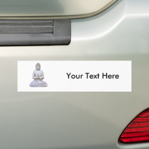 Buddha Sitting  Buddhist Custom Bumper Sticker