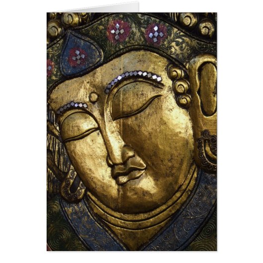 Buddha Sleeping Meditating Praying Eyes Closed (Front)