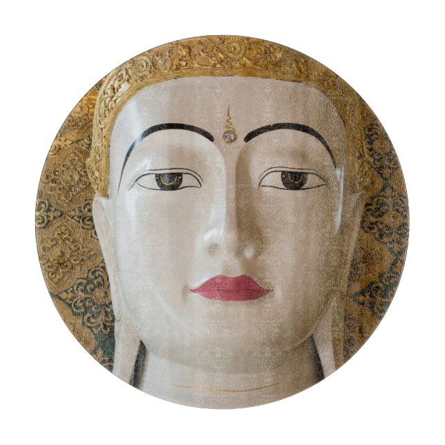 Buddha State Portrait Cutting Board (Front)