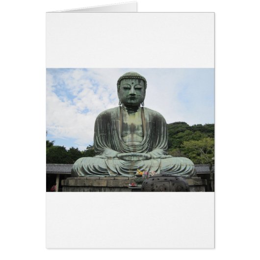 Buddha Statue Buddhism Cards (Front)
