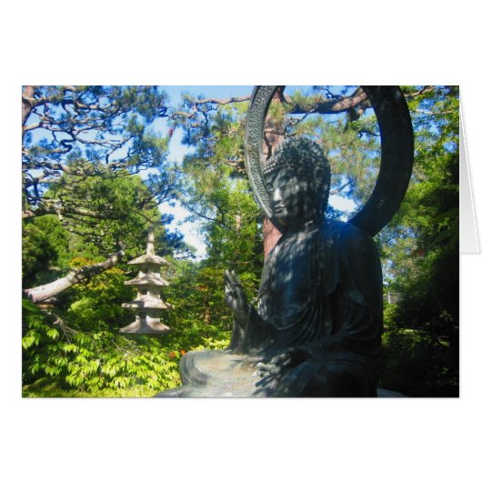 buddha statue cards (Front Horizontal)
