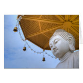 Buddha Statue in Blue Sky, Umbrella Bells (Front Horizontal)