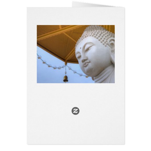 Buddha Statue in Blue Sky, Umbrella Bells (Back)