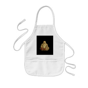 Buddha Statue Kids' Apron