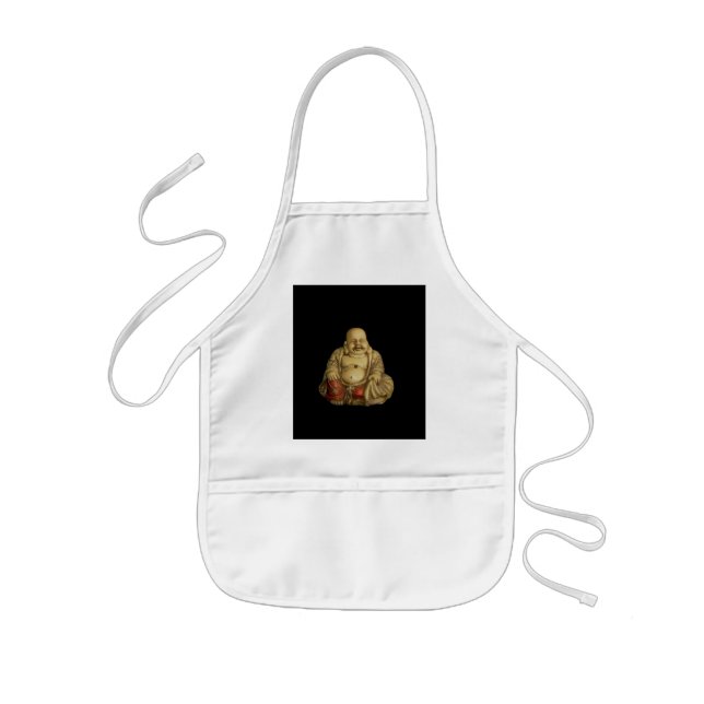 Buddha Statue Kids' Apron (Front)