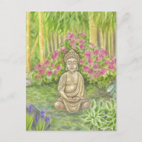 Buddha Statue postcard