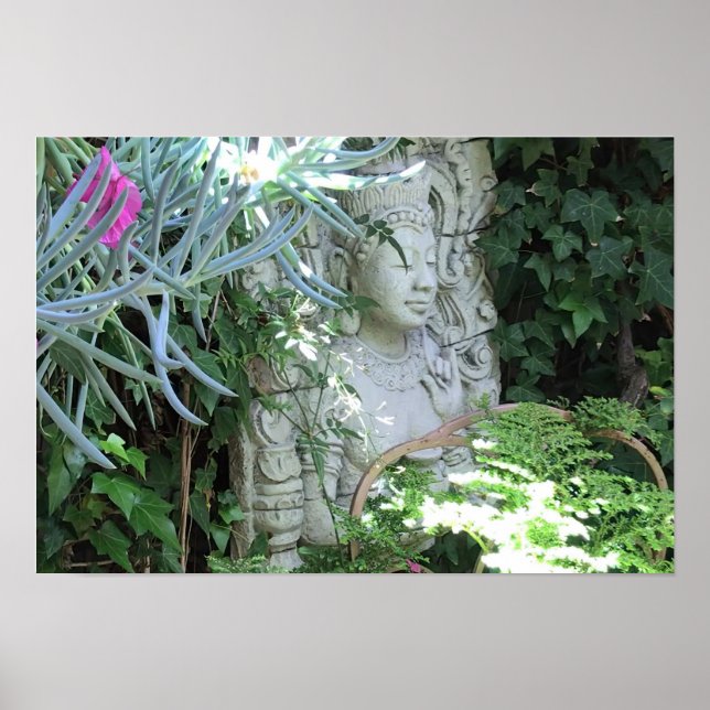 Buddha Statue Poster (Front)