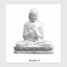 Buddha statue sculpture decal