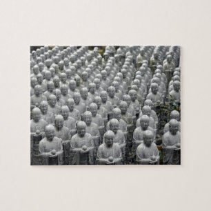 buddha statues rows jigsaw puzzle