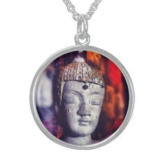 Buddha Sterling Necklace