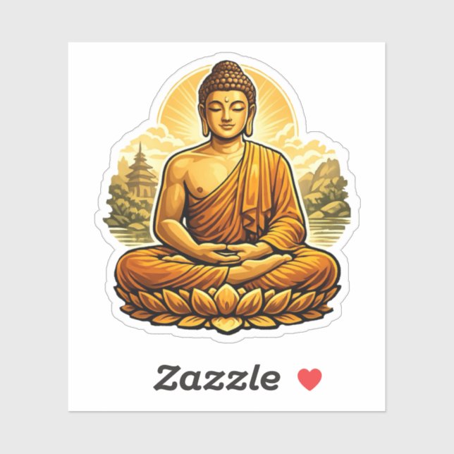 Buddha Sticker (Sheet)