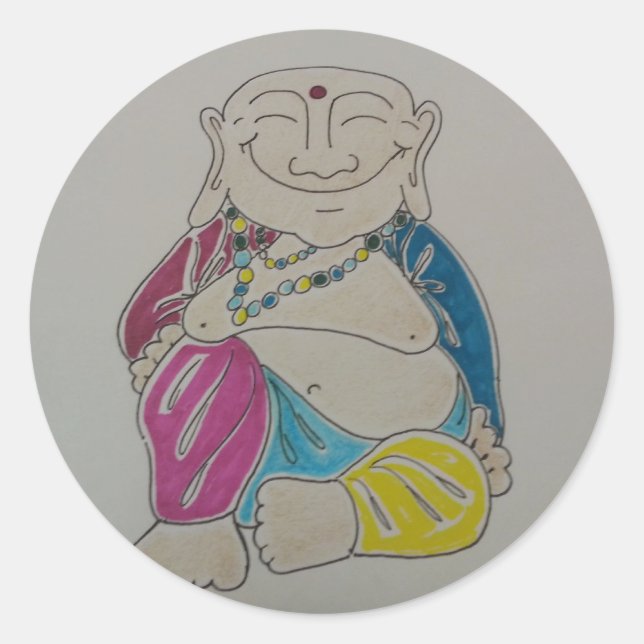 Buddha Sticker (Front)