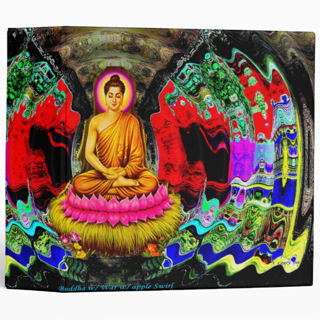 Buddha Swirl - Binder (Front/Spine)