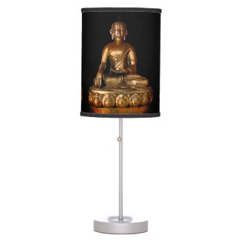 Buddha Table Lamp by aura2000 at Zazzle