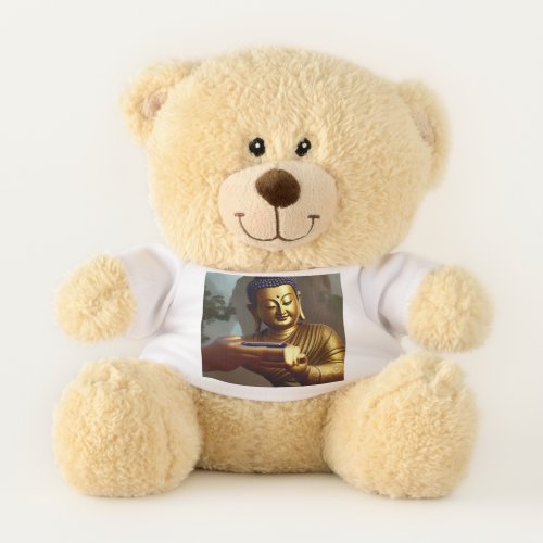 Buddha Takes a Selfie Teddy Bear