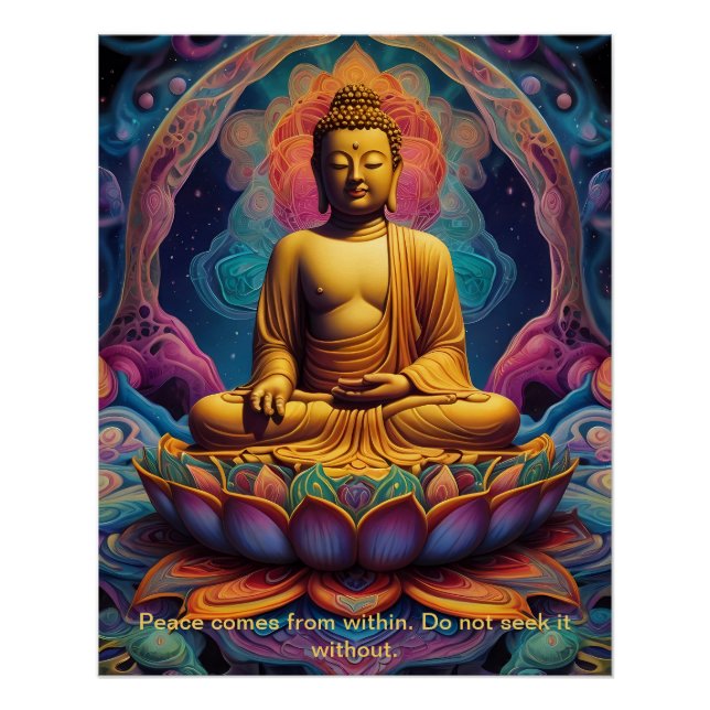 Buddha: The Embodiment of Enlightenment Poster (Front)