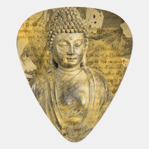 Buddha The Noble Truths Guitar Pick
