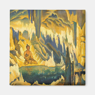 Buddha the Winner (Buddhist Art) (by Roerich) Magnet