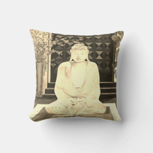 Buddha Throw Pillow