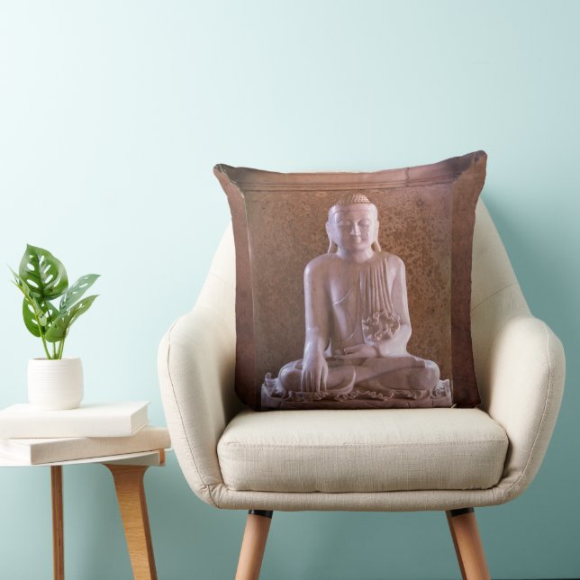 Buddha Throw Pillow (Chair)