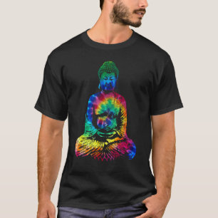 Buddha Tie Dye Vintage Yoga Yogi Buddhist T-Shirt