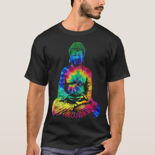 Buddha Tie Dye Vintage Yoga Zen Buddhism Buddhist T-Shirt
