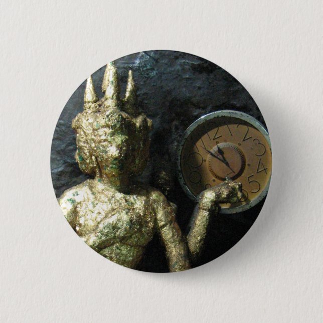 Buddha Time ... Thailand Button (Front)