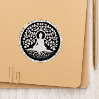 Buddha Tree of Life Spiritual Art