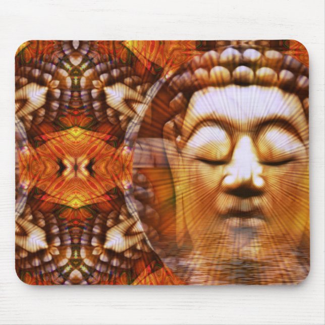 Buddha Tribal Energy Mousepad (Front)