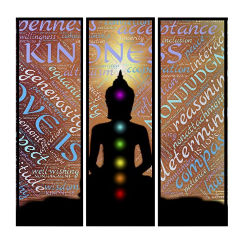 Buddha Triptych Wall Art