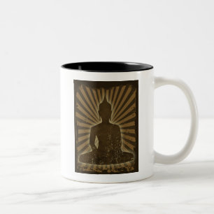 Buddha Two-Tone Coffee Mug