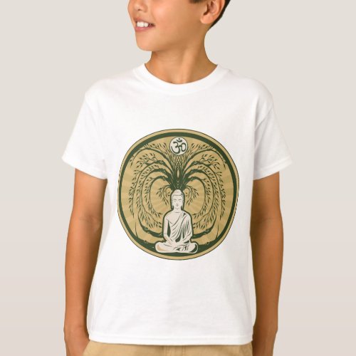 Buddha Under the Bodhi Tree T_Shirt