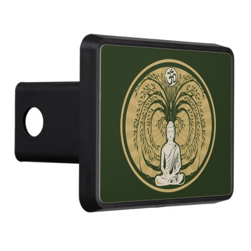 Buddha Under the Bodhi Tree Tow Hitch Cover