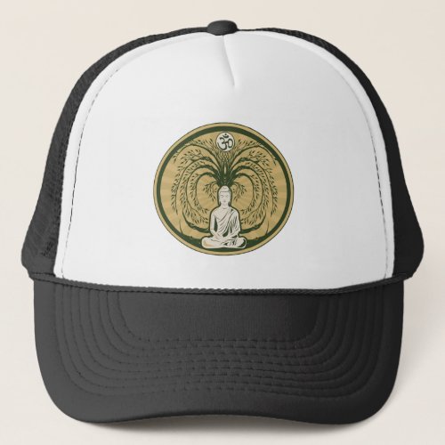 Buddha Under the Bodhi Tree Trucker Hat