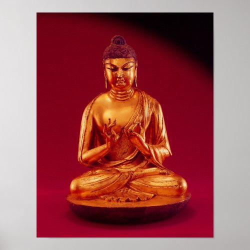 Buddha Vairocana  Tang dynasty Poster