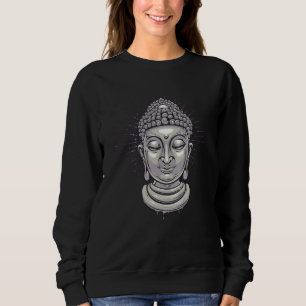 Buddha Vintage, Buddhism Meditation Sweatshirt