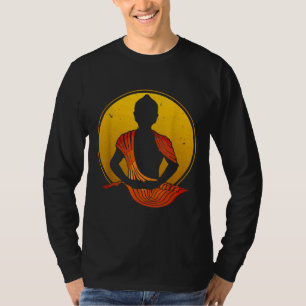 Buddha Vintage Buddhismus Meditation Spirituell T-Shirt