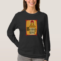 Buddha Was Born In Nepal Nepali Nepalese Font Scri