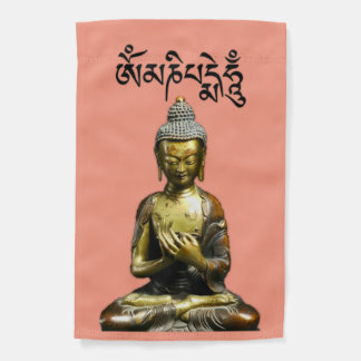 Buddha Weatherproof Garden Flag