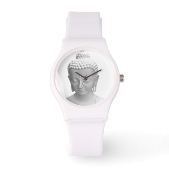 Buddha white watch (Front)