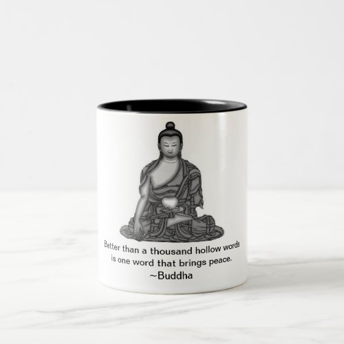 Buddha Wisdom Two_Tone Coffee Mug