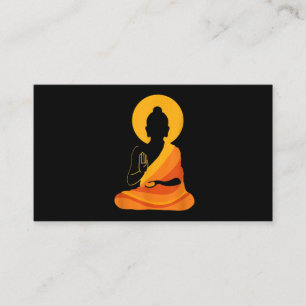 Buddha YingYang Zen Yoga, Relax, Enjoy Life Business Card