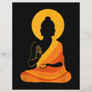Buddha YingYang Zen Yoga, Relax, Enjoy Life Flyer