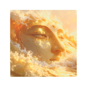 BUDDHA - ZEN BUDDHISM METAL PRINT