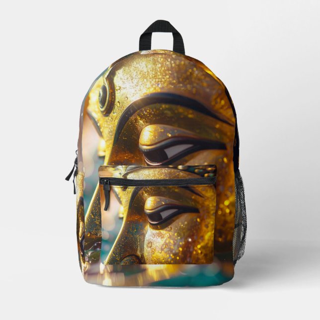 BUDDHA - ZEN BUDDHISM PRINTED BACKPACK (Front)