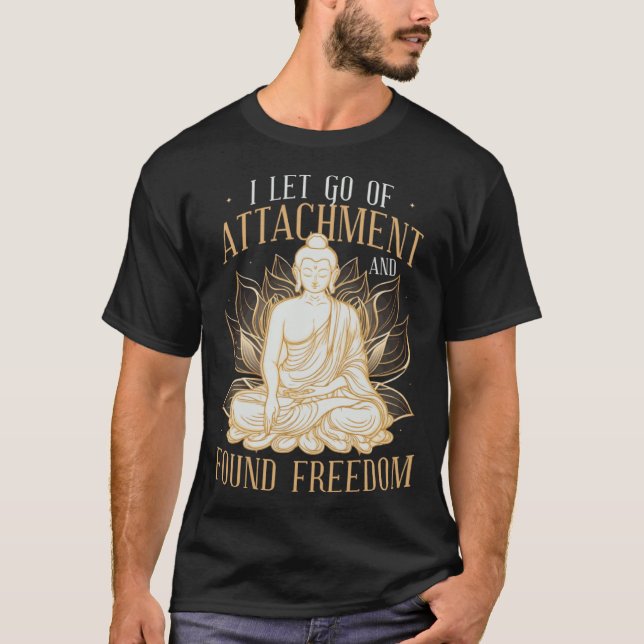 Buddha Zen Hinduism Spiritual Meditation Yoga T-Shirt (Front)