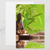 buddha zen serenity garden (Front/Back)